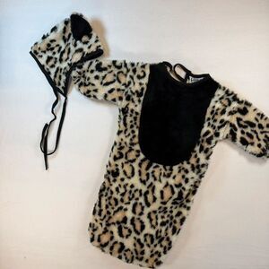 Jaguar Bunting Costume- Newborn